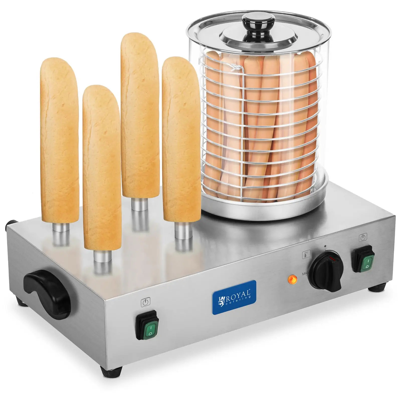 Hot-Dog-Maker - inkl. Toaststangen