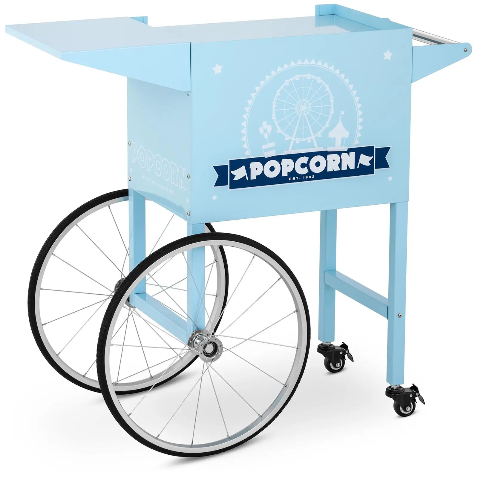 Wagen für Popcornmaschine - blau