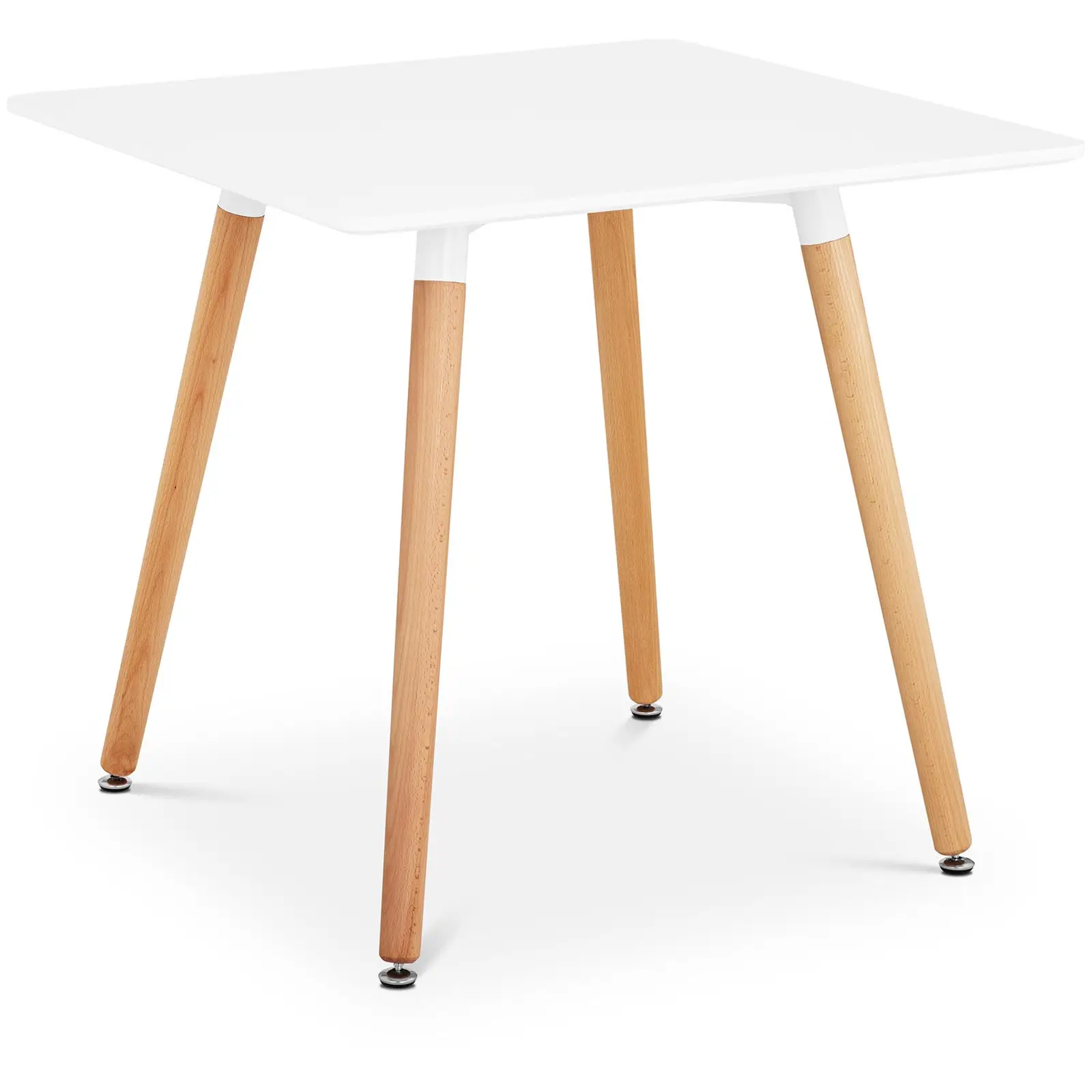 Tisch - quadratisch - 80 x 80 cm - weiß