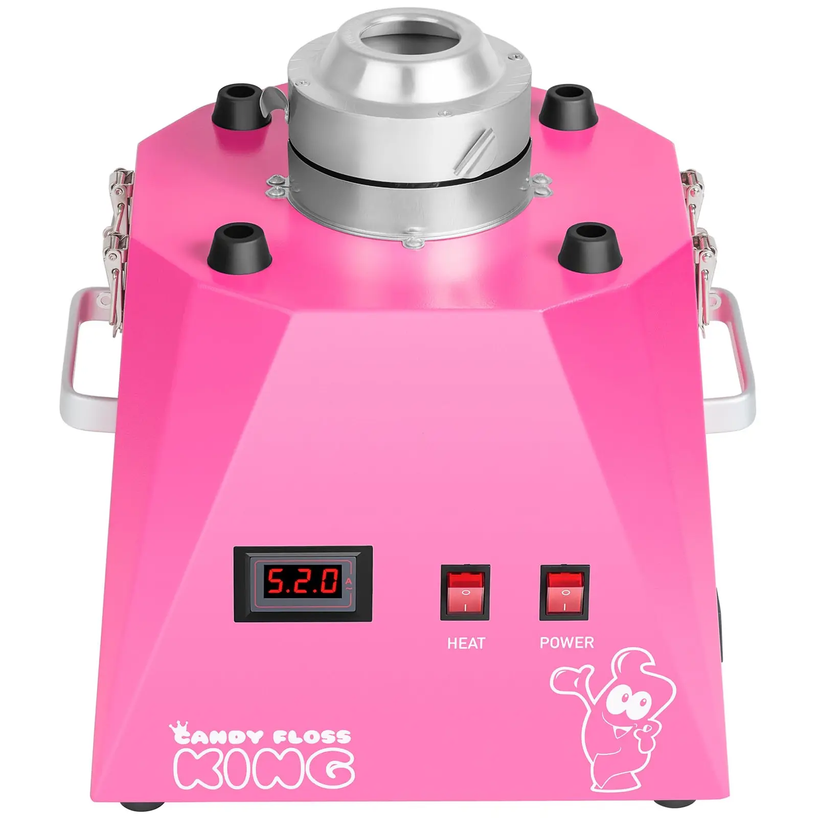 Zuckerwattemaschine - 52 cm - pink