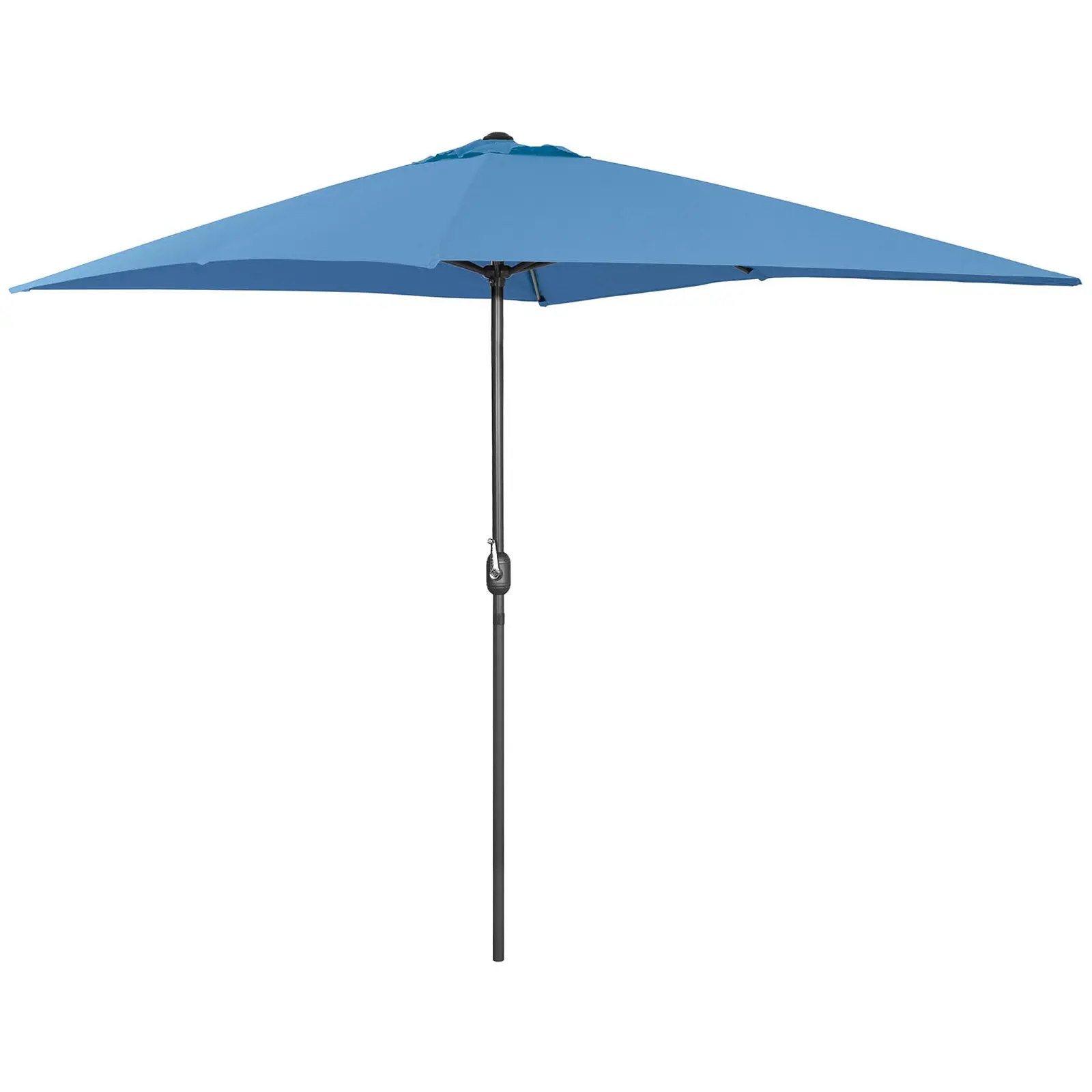 B-Ware Sonnenschirm groß - blau - rechteckig - 200 x 300 cm