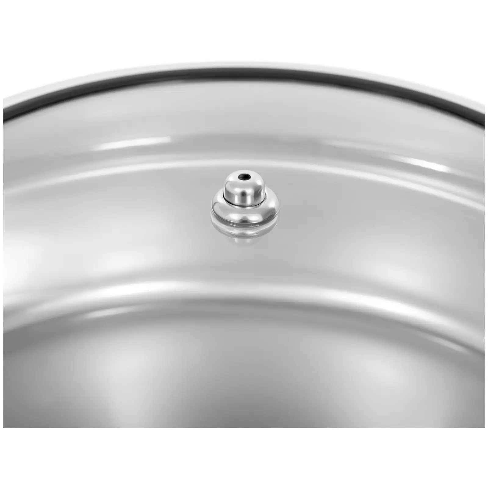 B-Ware Chafing Dish - rund mit Sichtfenster - Royal Catering - 5,5 L