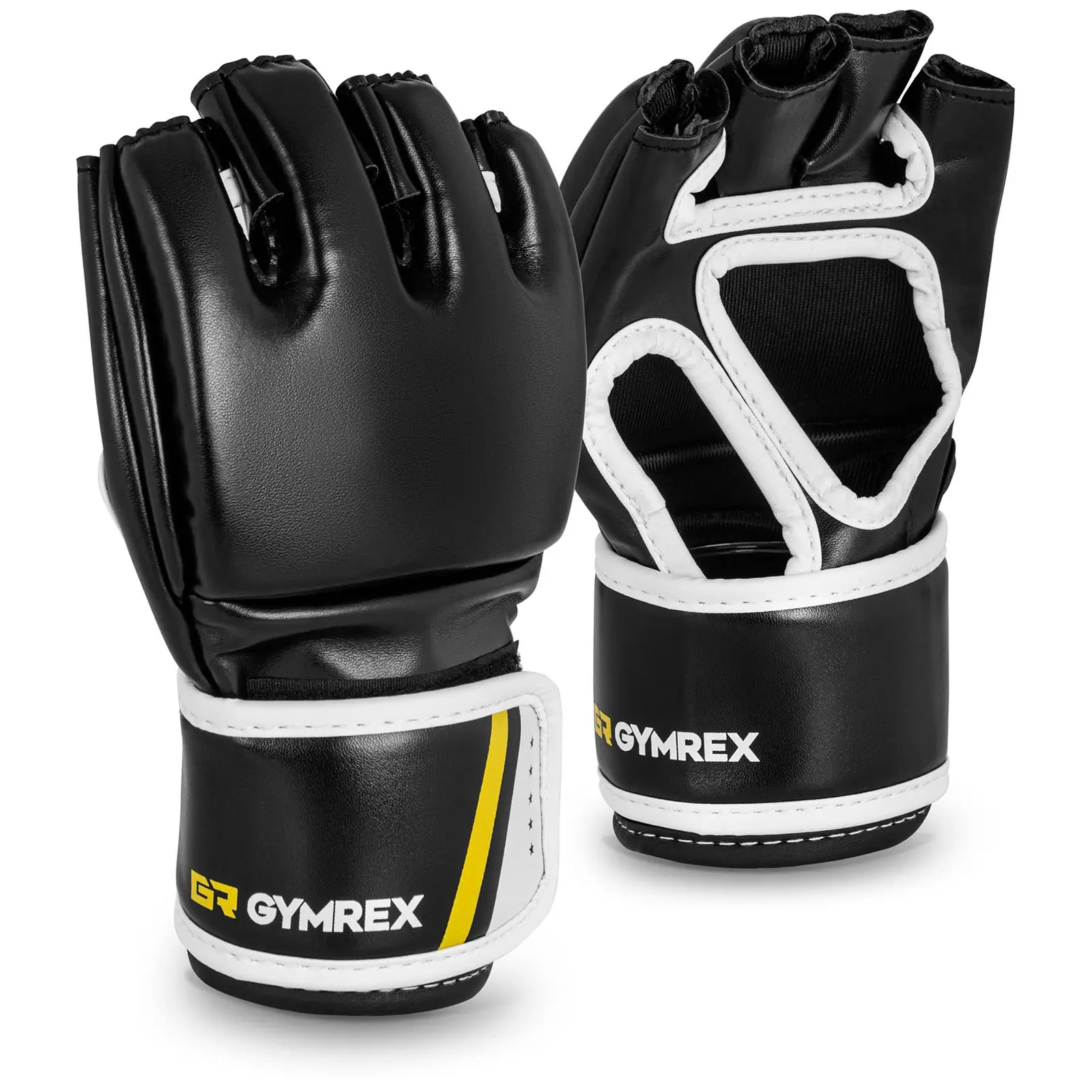 MMA Handschuhe - Gr. S/M - schwarz - ohne Daumen