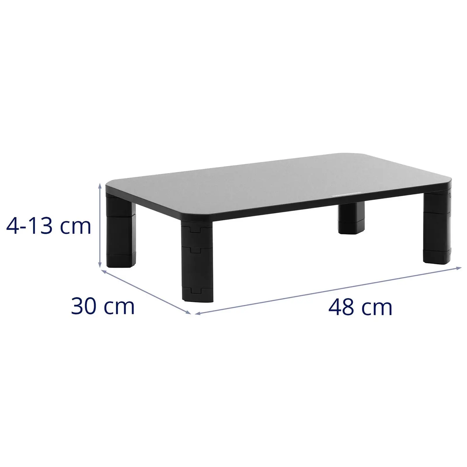 Schreibtischaufsatz - höhenverstellbar 40 / 70 / 100 / 130 mm