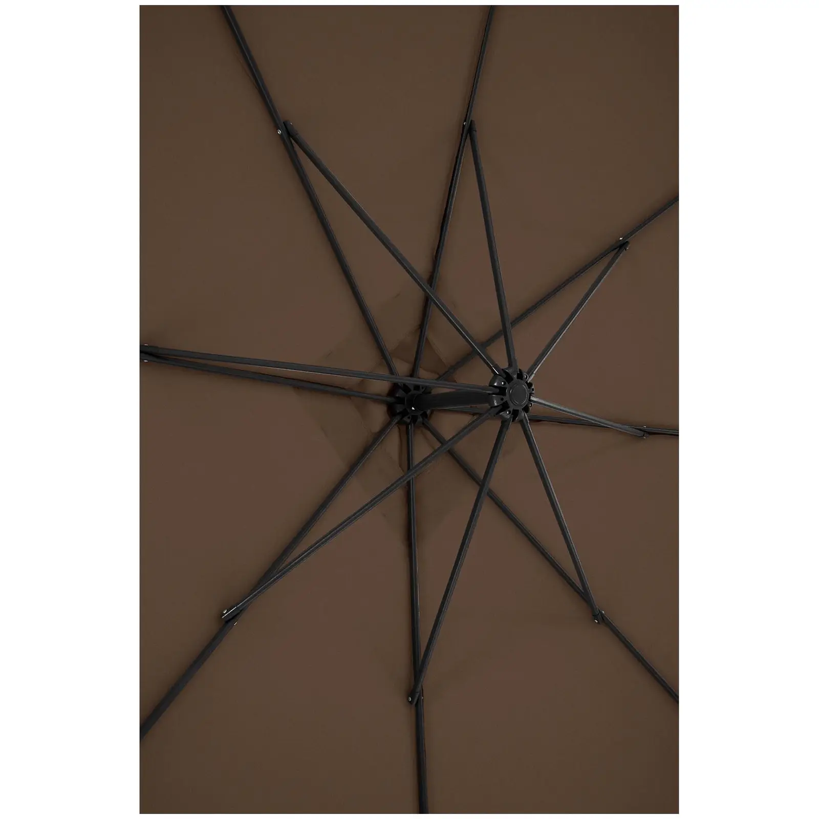 Ampelschirm - Brown - viereckig - 250 x 250 cm - neigbar